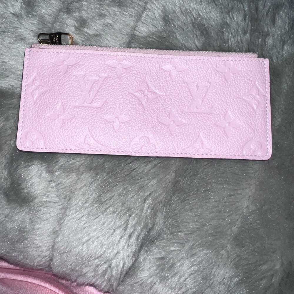 Clemence wallet empire pink insert